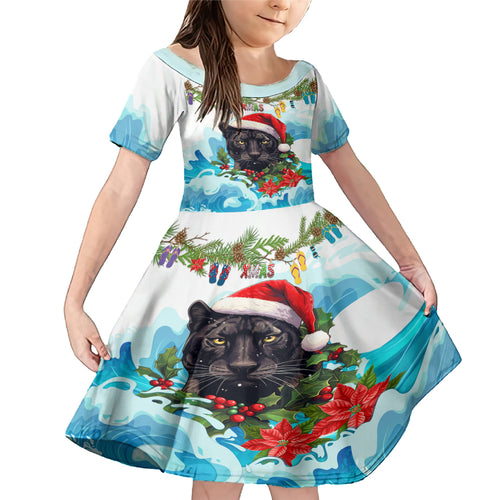 personalised-australia-panthers-christmas-family-matching-mermaid-dress-and-hawaiian-shirt-merry-and-bright-breaking-wave