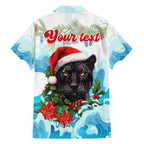 personalised-australia-panthers-christmas-family-matching-off-shoulder-long-sleeve-dress-and-hawaiian-shirt-merry-and-bright-breaking-wave