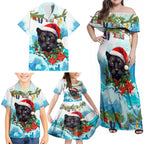 personalised-australia-panthers-christmas-family-matching-off-shoulder-maxi-dress-and-hawaiian-shirt-merry-and-bright-breaking-wave