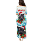 personalised-australia-panthers-christmas-family-matching-puletasi-dress-and-hawaiian-shirt-merry-and-bright-breaking-wave