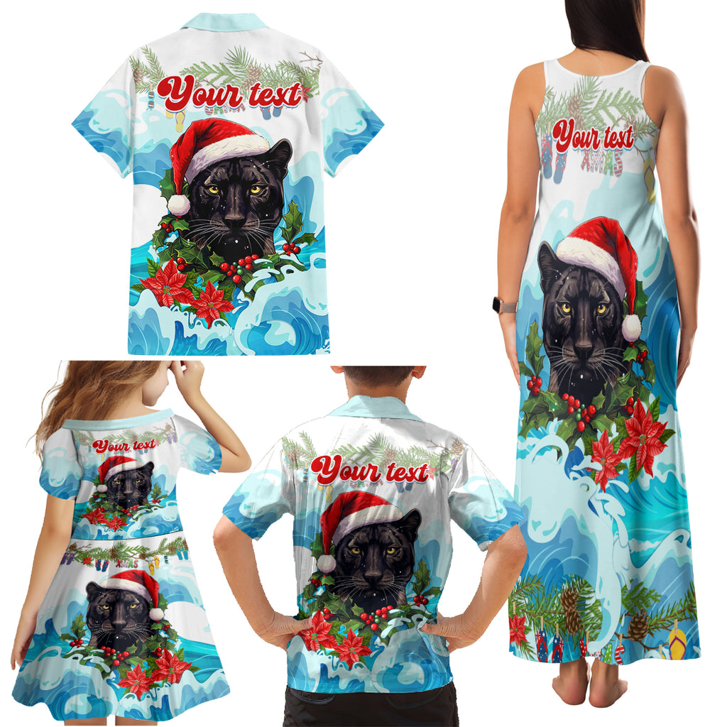 personalised-australia-panthers-christmas-family-matching-tank-maxi-dress-and-hawaiian-shirt-merry-and-bright-breaking-wave