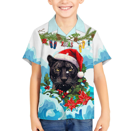 personalised-australia-panthers-christmas-hawaiian-shirt-merry-and-bright-breaking-wave