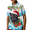 personalised-australia-panthers-christmas-kid-polo-shirt-merry-and-bright-breaking-wave