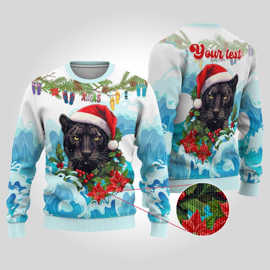 personalised-australia-panthers-christmas-ugly-christmas-sweater-merry-and-bright-breaking-wave