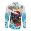 personalised-australia-panthers-christmas-long-sleeve-button-shirt-merry-and-bright-breaking-wave