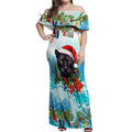 personalised-australia-panthers-christmas-off-shoulder-maxi-dress-merry-and-bright-breaking-wave
