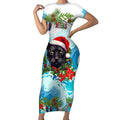 personalised-australia-panthers-christmas-short-sleeve-bodycon-dress-merry-and-bright-breaking-wave