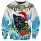 personalised-australia-panthers-christmas-sweatshirt-merry-and-bright-breaking-wave
