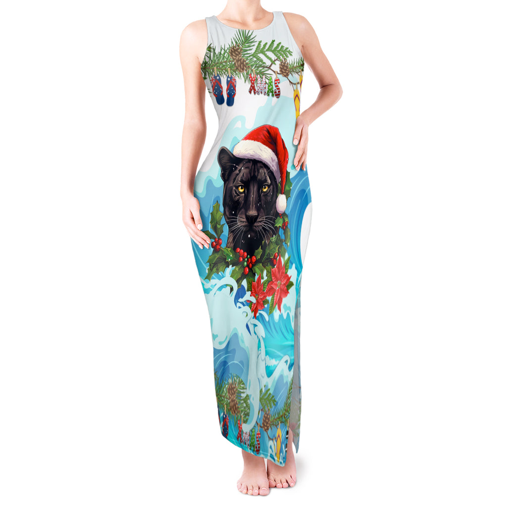 personalised-australia-panthers-christmas-tank-maxi-dress-merry-and-bright-breaking-wave