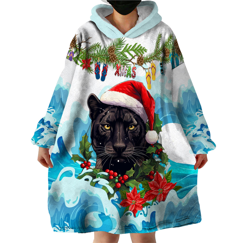 personalised-australia-panthers-christmas-wearable-blanket-hoodie-merry-and-bright-breaking-wave