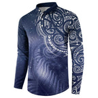 New Zealand Galaxy Fern Button Sweatshirt