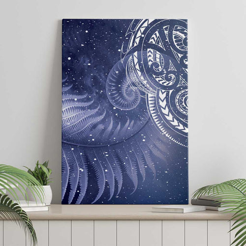 New Zealand Galaxy Fern Canvas Wall Art