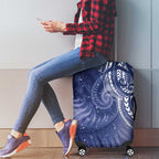 New Zealand Galaxy Fern Luggage Cover