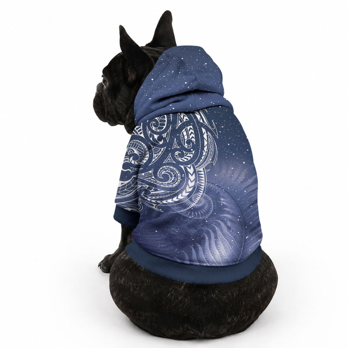 New Zealand Galaxy Fern Pet Hoodie