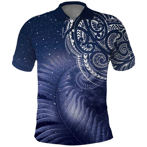 New Zealand Galaxy Fern Polo Shirt