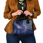 New Zealand Galaxy Fern Shoulder Handbag
