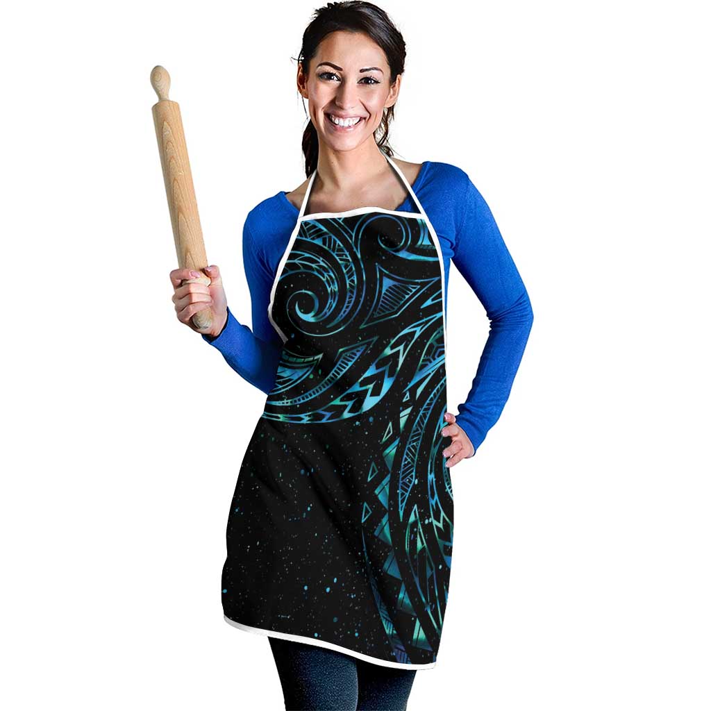 New Zealand Matariki Apron Galaxy Maori Tribal Tattoo - Aussie Hoodie