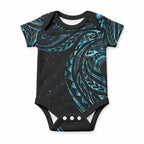 New Zealand Tribal Tattoo Baby Onesie With Matariki Art
