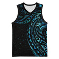 New Zealand Matariki Basketball Jersey Galaxy Maori Tribal Tattoo - Aussie Hoodie