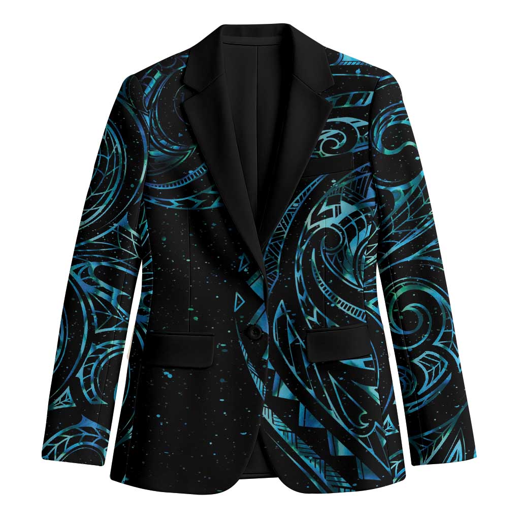 New Zealand Matariki Blazer Galaxy Maori Tribal Tattoo - Aussie Hoodie
