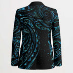 New Zealand Matariki Blazer Galaxy Maori Tribal Tattoo - Aussie Hoodie