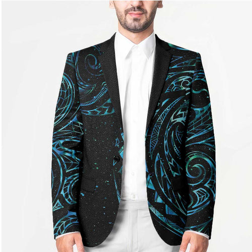 New Zealand Matariki Blazer Galaxy Maori Tribal Tattoo - Aussie Hoodie