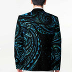 New Zealand Matariki Blazer Galaxy Maori Tribal Tattoo - Aussie Hoodie