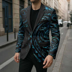 New Zealand Matariki Blazer Galaxy Maori Tribal Tattoo - Aussie Hoodie