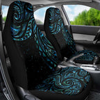 New Zealand Tribal Tattoo Car Seat Cover With Matariki Art