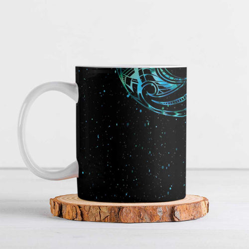 New Zealand Matariki Ceramic Mug Galaxy Maori Tribal Tattoo - Aussie Hoodie