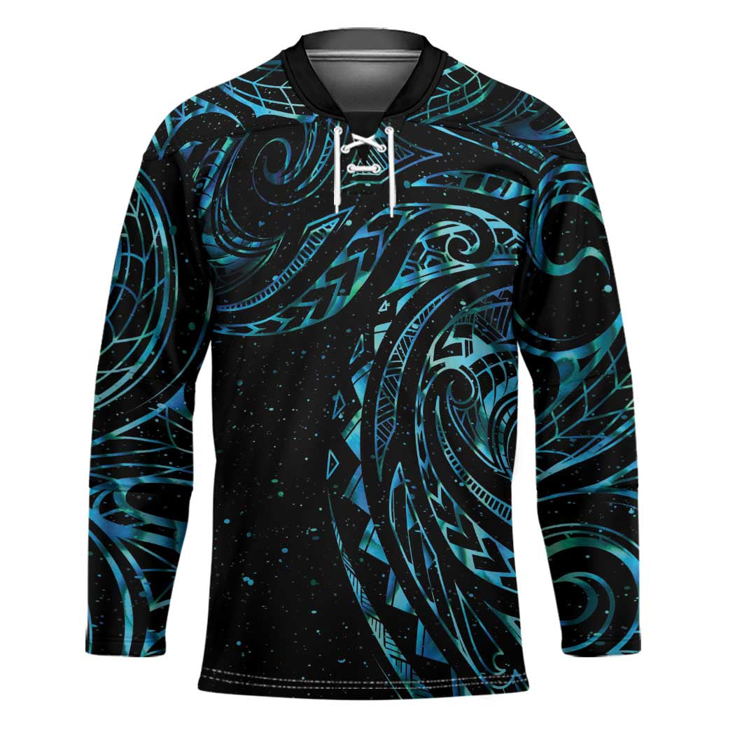New Zealand Matariki Hockey Jersey Galaxy Maori Tribal Tattoo - Aussie Hoodie