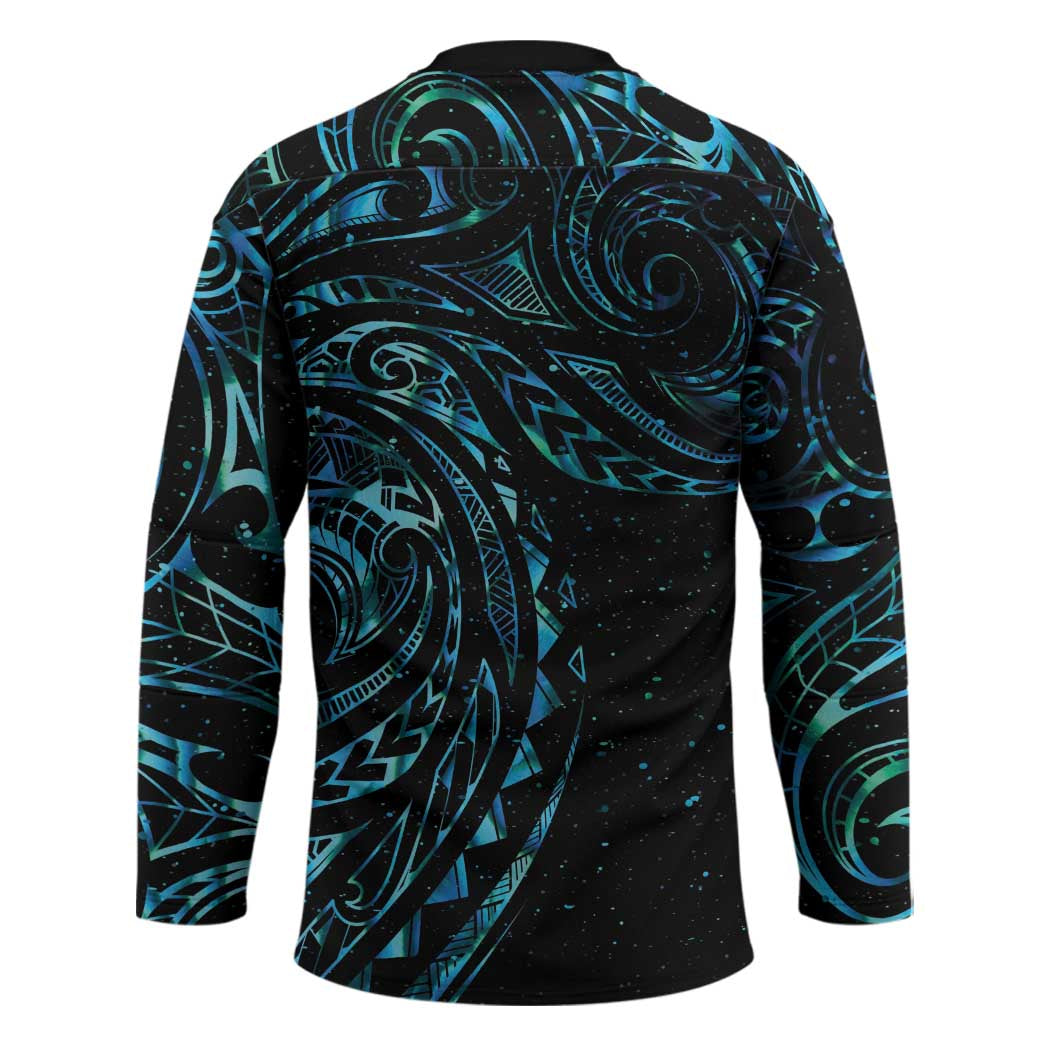 New Zealand Matariki Hockey Jersey Galaxy Maori Tribal Tattoo - Aussie Hoodie