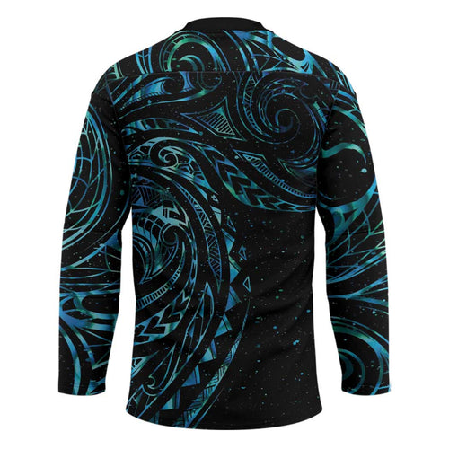 New Zealand Matariki Hockey Jersey Galaxy Maori Tribal Tattoo - Aussie Hoodie