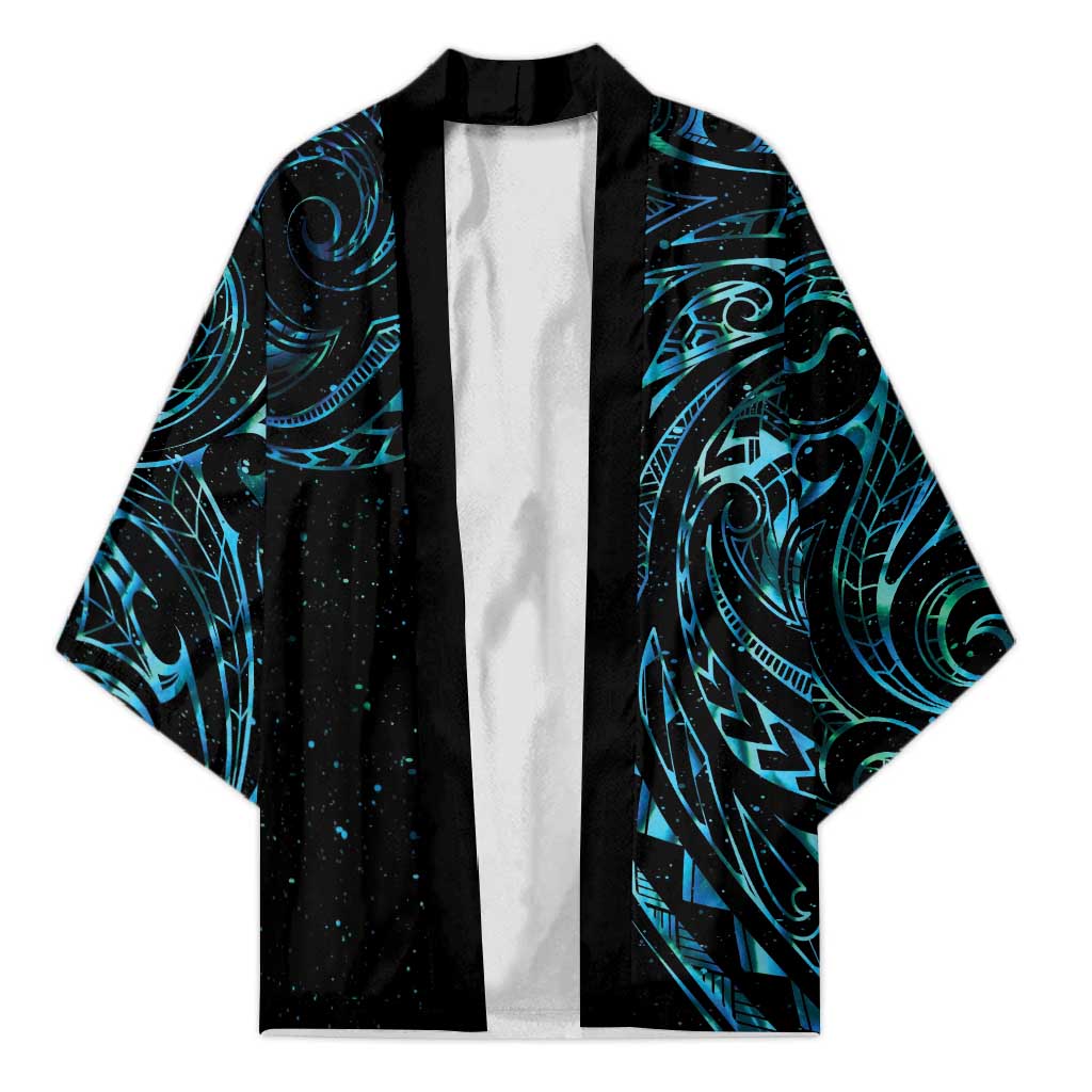 New Zealand Matariki Kimono Galaxy Maori Tribal Tattoo - Aussie Hoodie