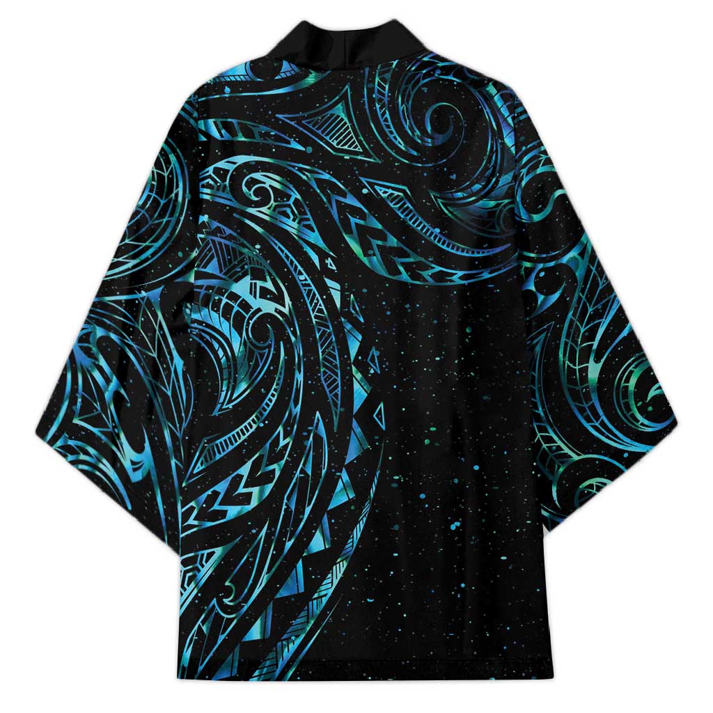 New Zealand Matariki Kimono Galaxy Maori Tribal Tattoo - Aussie Hoodie