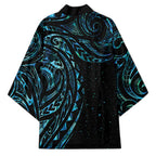 New Zealand Matariki Kimono Galaxy Maori Tribal Tattoo - Aussie Hoodie