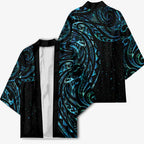 New Zealand Matariki Kimono Galaxy Maori Tribal Tattoo - Aussie Hoodie