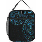 New Zealand Tribal Tattoo Lunch Bag With Matariki Art
