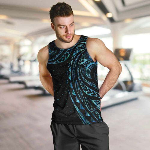 New Zealand Tribal Tattoo Men Tank Top With Matariki Art