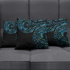 New Zealand Matariki Pillow Cover Galaxy Maori Tribal Tattoo - Aussie Hoodie