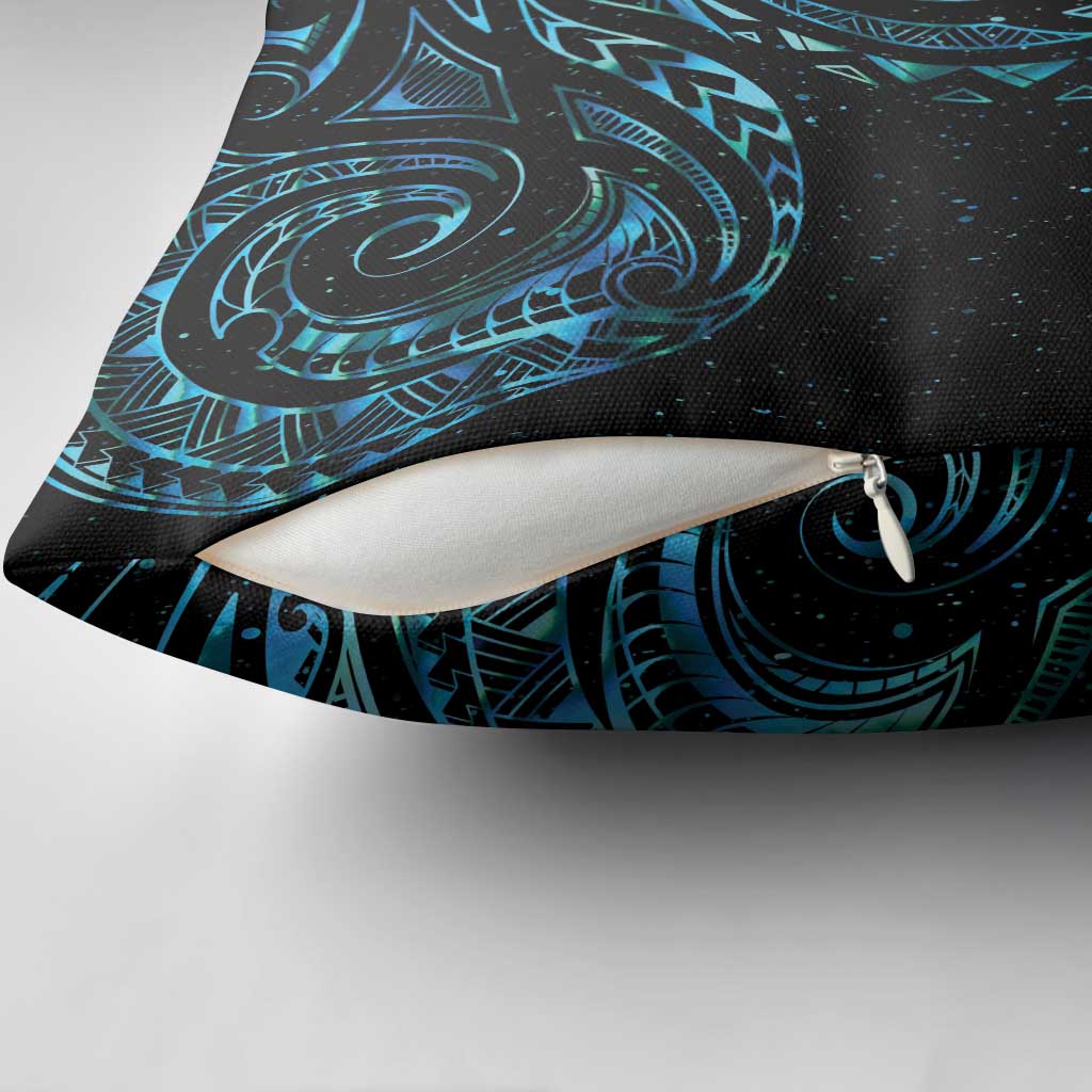 New Zealand Matariki Pillow Cover Galaxy Maori Tribal Tattoo - Aussie Hoodie