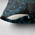 New Zealand Matariki Pillow Cover Galaxy Maori Tribal Tattoo - Aussie Hoodie