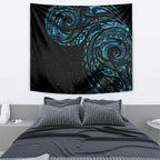 New Zealand Tribal Tattoo Tapestry With Matariki Art