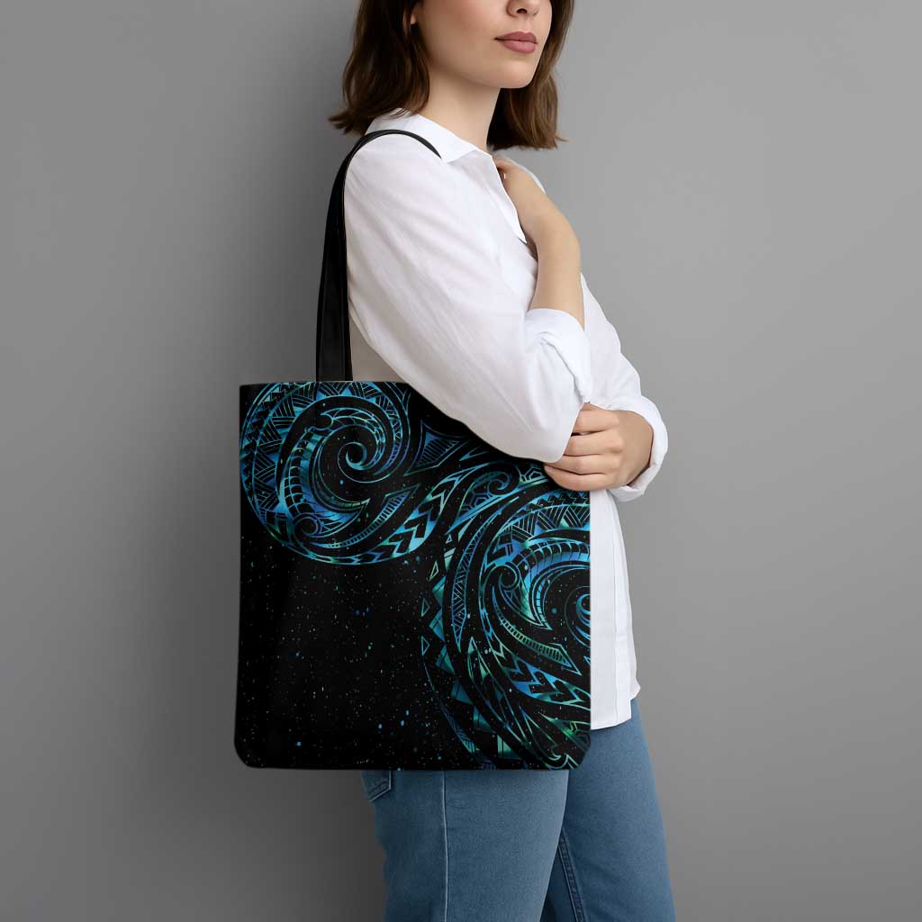 New Zealand Matariki Tote Bag Galaxy Maori Tribal Tattoo - Aussie Hoodie