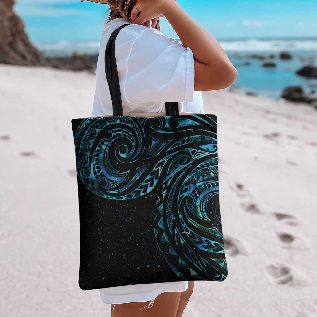 New Zealand Matariki Tote Bag Galaxy Maori Tribal Tattoo - Aussie Hoodie