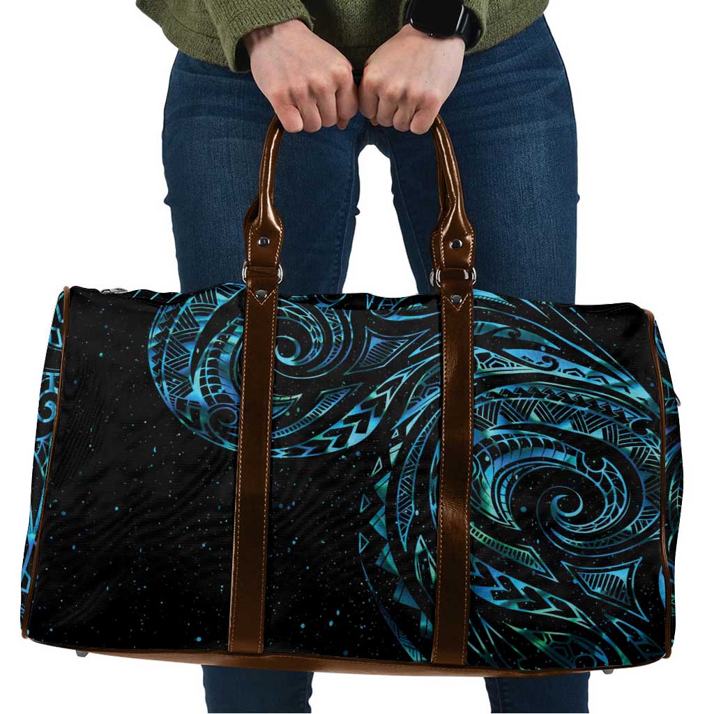 New Zealand Matariki Travel Bag Galaxy Maori Tribal Tattoo - Aussie Hoodie