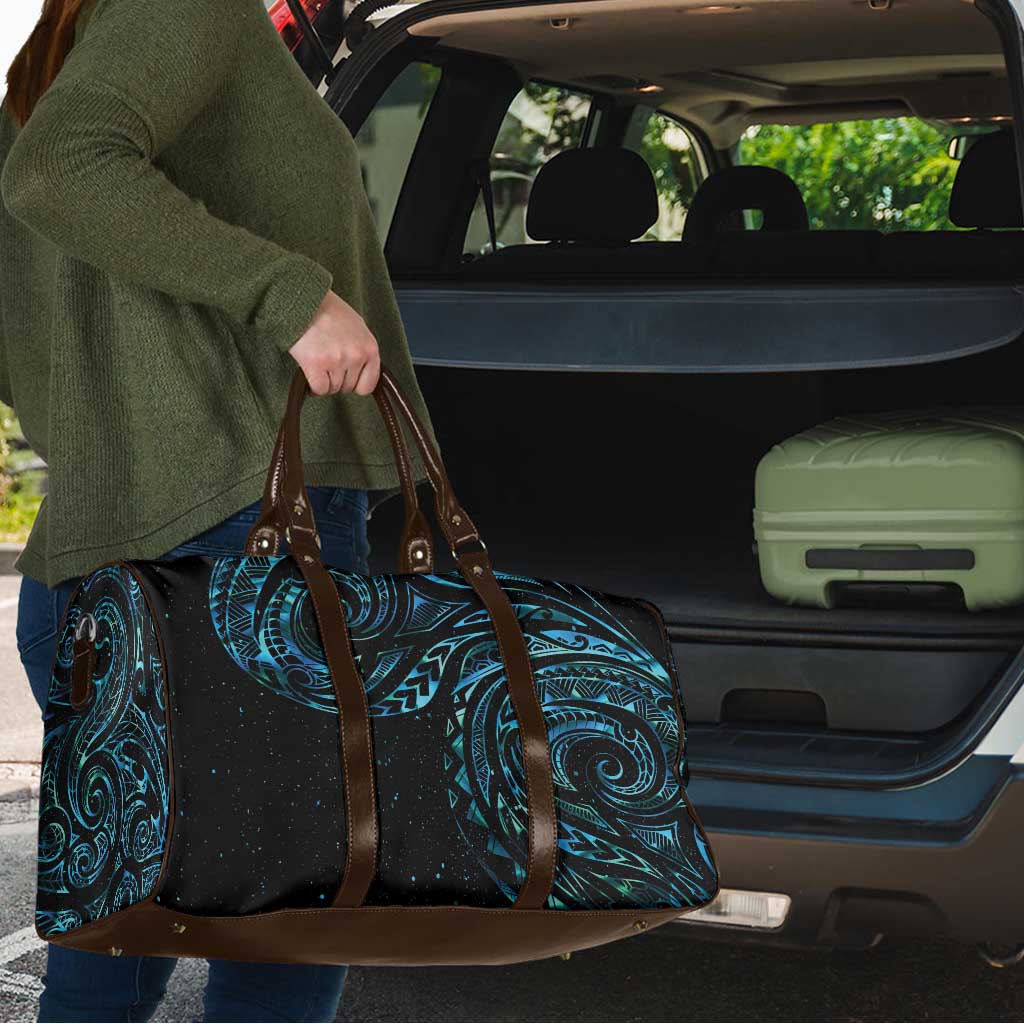 New Zealand Matariki Travel Bag Galaxy Maori Tribal Tattoo - Aussie Hoodie