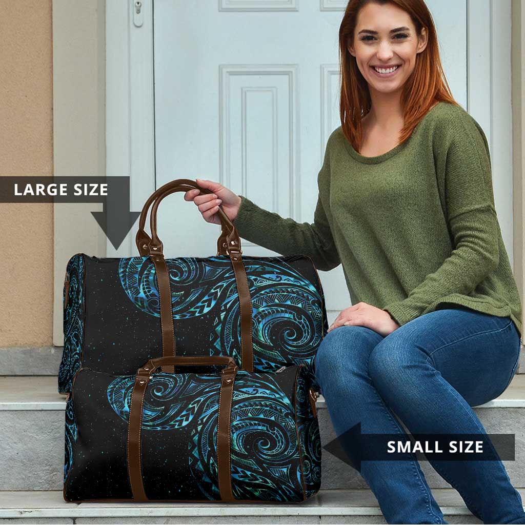 New Zealand Matariki Travel Bag Galaxy Maori Tribal Tattoo - Aussie Hoodie