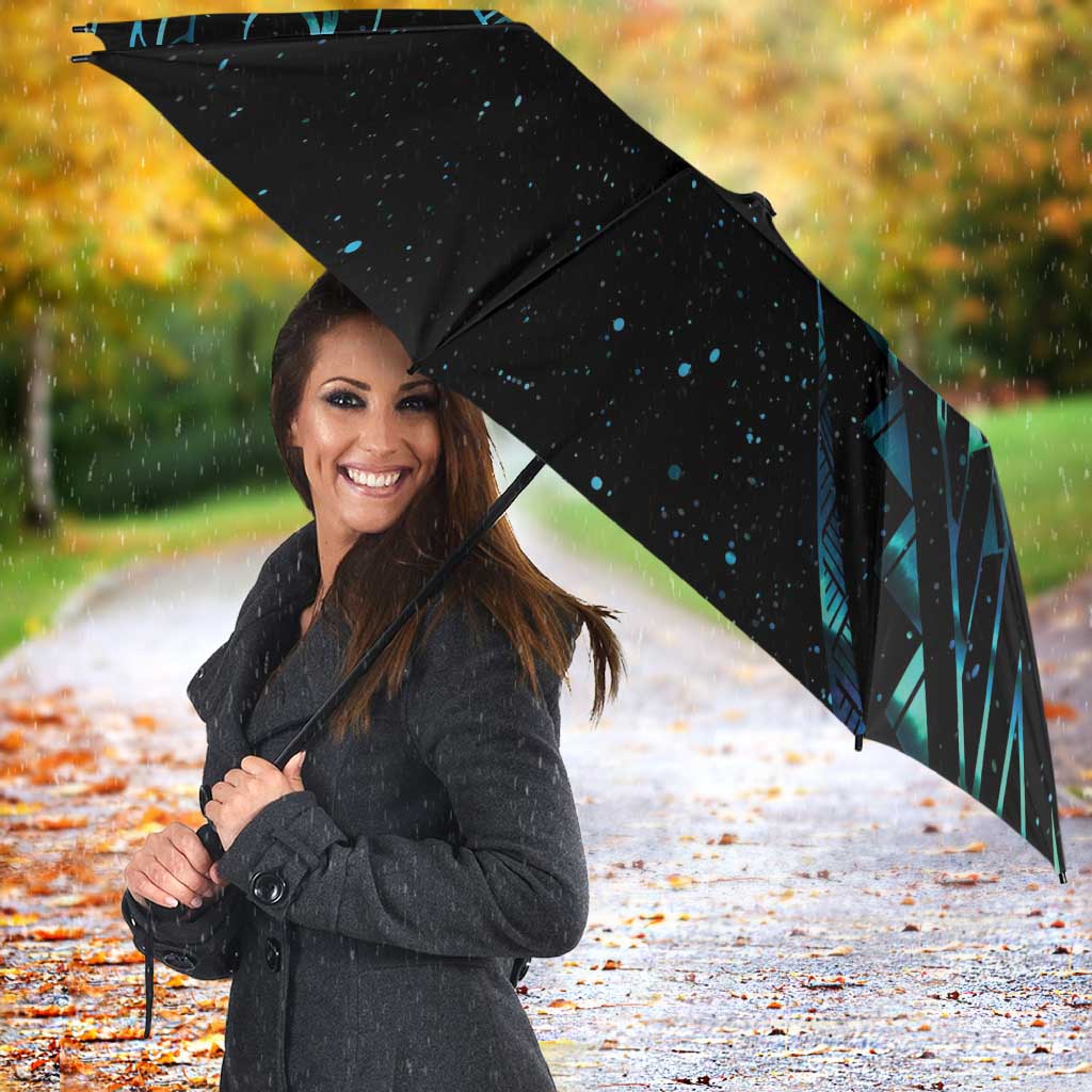 New Zealand Matariki Umbrella Galaxy Maori Tribal Tattoo - Aussie Hoodie