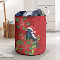 Australian Magpie Laundry Basket Aboriginal Inspired Christmas - Aussie Hoodie